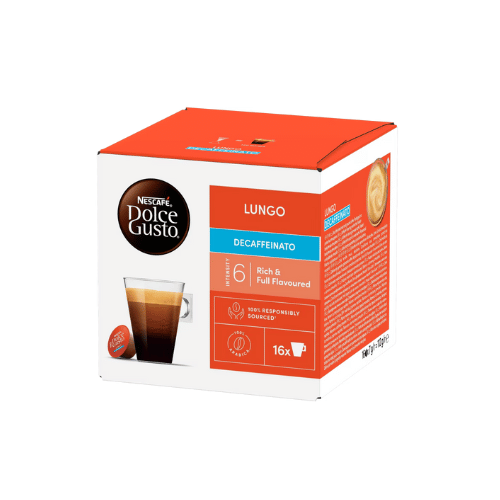 کپسول اسپرسو لانگو بدون کافئین بسته ۱۶ عددی برند NESCAFE
