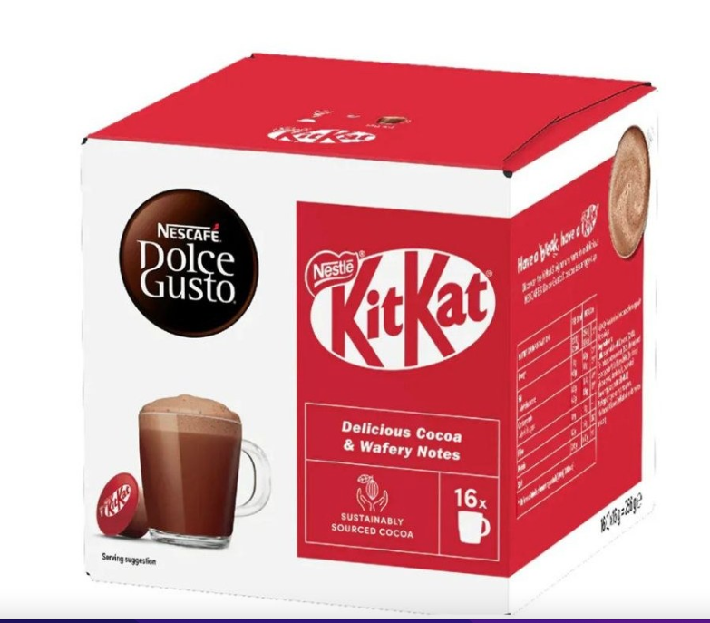 کپسول هات چاکلت بسته ۱۶ عددی برند NESCAFE